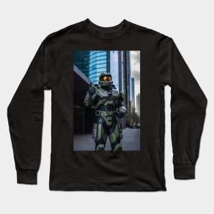 Master Chief Thumbs Up Long Sleeve T-Shirt